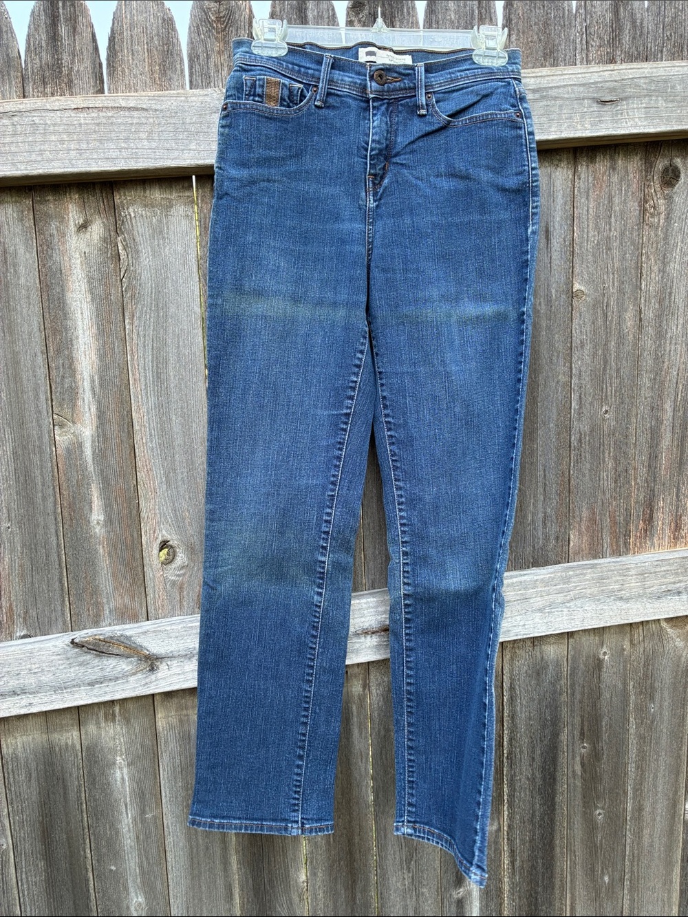 Levi's Dark Blue Straight-Leg Jeans
